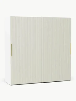 Modularer Schwebetürenschrank Simone, 200 cm Breite, mehrere Varianten