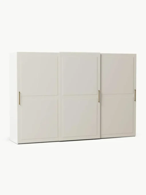Modularer Schwebetürenschrank Charlotte, 300 cm Breite, mehrere Varianten
