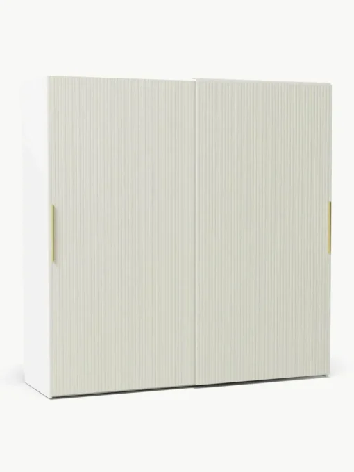 Modularer Schwebetürenschrank Simone, 200 cm Breite, mehrere Varianten