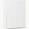Modularer Schwebetürenschrank Leon, 150 cm Breite, mehrere Varianten