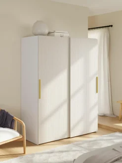 Modularer Schwebetürenschrank Simone, 150 cm Breite, mehrere Varianten