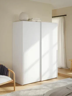 Modularer Schwebetürenschrank Leon, 150 cm Breite, mehrere Varianten
