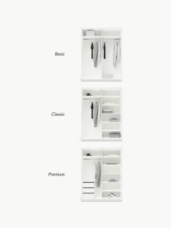 Modularer Schwebetürenschrank Leon, 150 cm Breite, mehrere Varianten