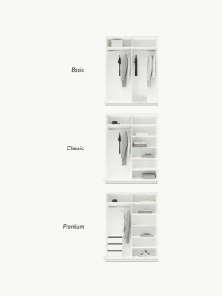 Modularer Schwebetürenschrank Simone, 150 cm Breite, mehrere Varianten