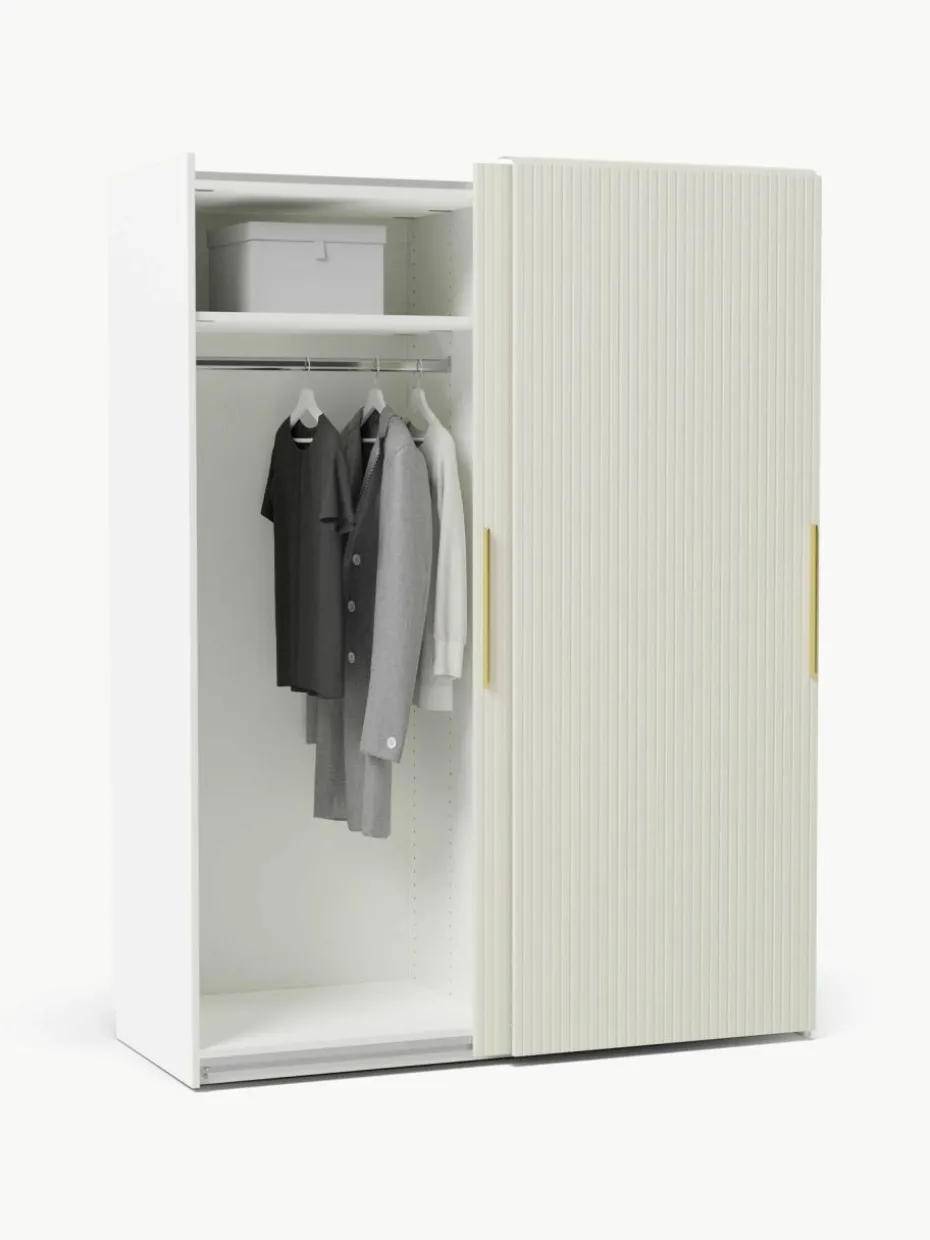 Modularer Schwebetürenschrank Simone, 150 cm Breite, mehrere Varianten