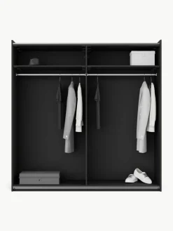 Modularer Schwebetürenschrank Simone, 200 cm Breite, mehrere Varianten