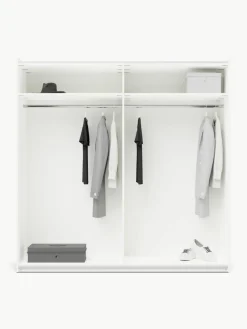 Modularer Schwebetürenschrank Simone, 200 cm Breite, mehrere Varianten