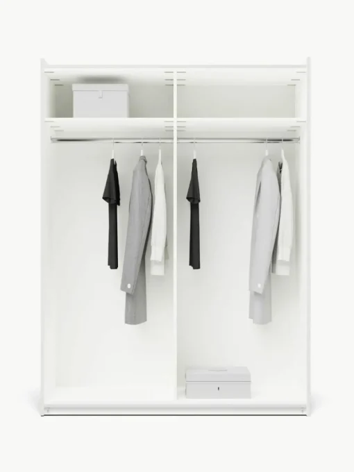 Modularer Schwebetürenschrank Leon, 150 cm Breite, mehrere Varianten