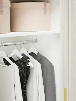 Modularer Schwebetürenschrank Simone, 200 cm Breite, mehrere Varianten