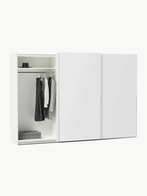 Modularer Schwebetürenschrank Leon, 300 cm Breite, mehrere Varianten