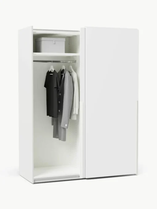 Modularer Schwebetürenschrank Leon, 150 cm Breite, mehrere Varianten