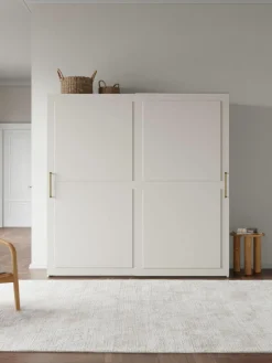 Modularer Schwebetürenschrank Charlotte, 200 cm Breite, mehrere Varianten