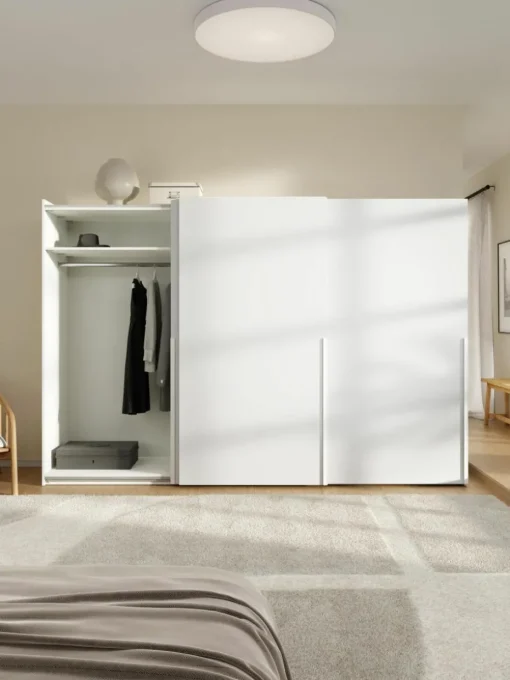 Modularer Schwebetürenschrank Leon, 300 cm Breite, mehrere Varianten