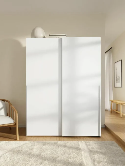 Modularer Schwebetürenschrank Leon, 150 cm Breite, mehrere Varianten