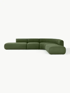 Modulares Bouclé-Ecksofa Sofia (4-Sitzer)