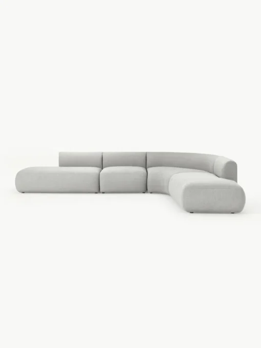 Modulares Bouclé-Ecksofa Sofia (4-Sitzer)