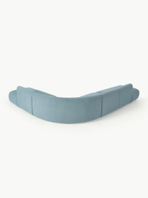 Modulares Bouclé-Ecksofa Sofia (4-Sitzer)