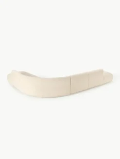 Modulares Bouclé-Ecksofa Sofia (4-Sitzer)