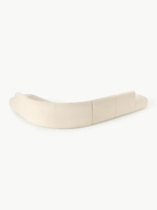 Modulares Bouclé-Ecksofa Sofia (4-Sitzer)