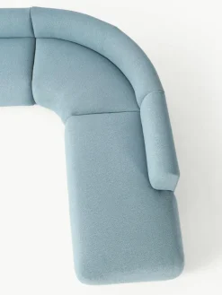 Modulares Bouclé-Ecksofa Sofia (4-Sitzer)