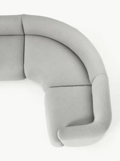 Modulares Bouclé-Ecksofa Sofia (4-Sitzer)