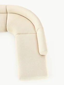 Modulares Bouclé-Ecksofa Sofia (4-Sitzer)