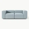 Modulares Bouclé-Sofa Lena (3-Sitzer)