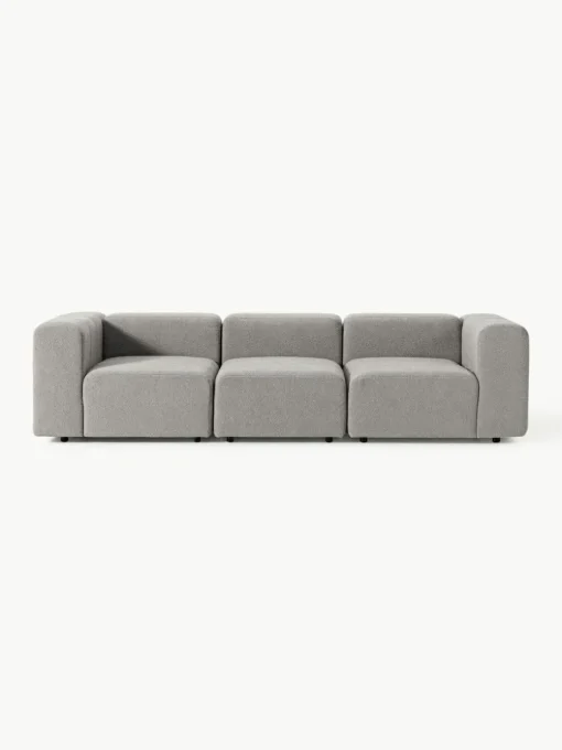 Modulares Bouclé-Sofa Lena (4-Sitzer)