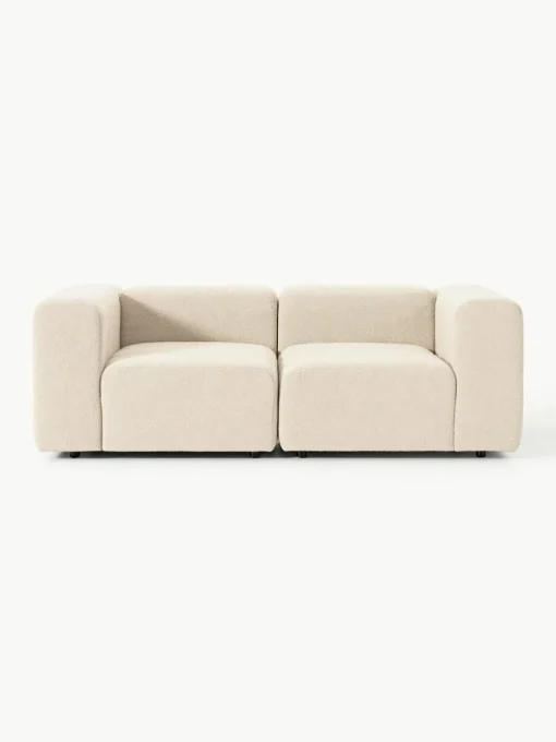Modulares Bouclé-Sofa Lena (3-Sitzer)