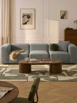 Modulares Bouclé-Sofa Lena (4-Sitzer)