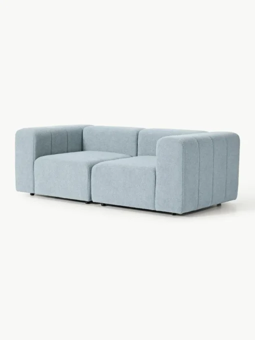 Modulares Bouclé-Sofa Lena (3-Sitzer)