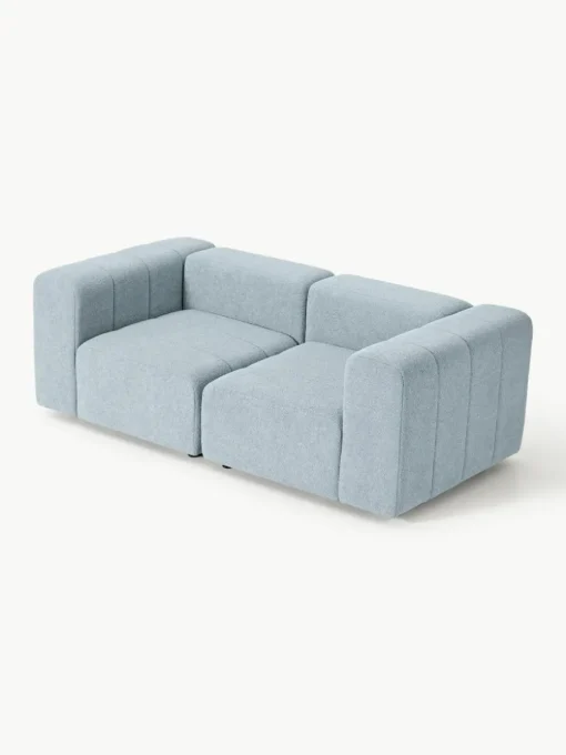 Modulares Bouclé-Sofa Lena (3-Sitzer)