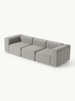 Modulares Bouclé-Sofa Lena (4-Sitzer)