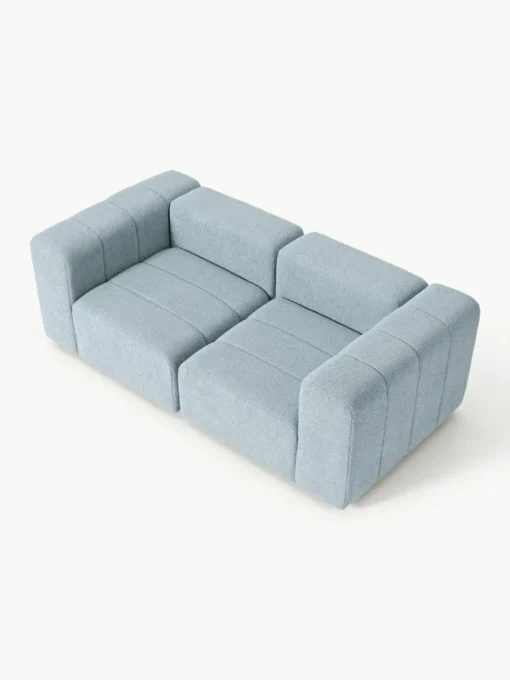 Modulares Bouclé-Sofa Lena (3-Sitzer)