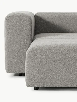 Modulares Bouclé-Sofa Lena (4-Sitzer)
