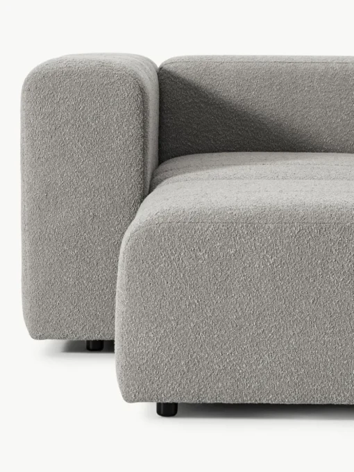 Modulares Bouclé-Sofa Lena (4-Sitzer)