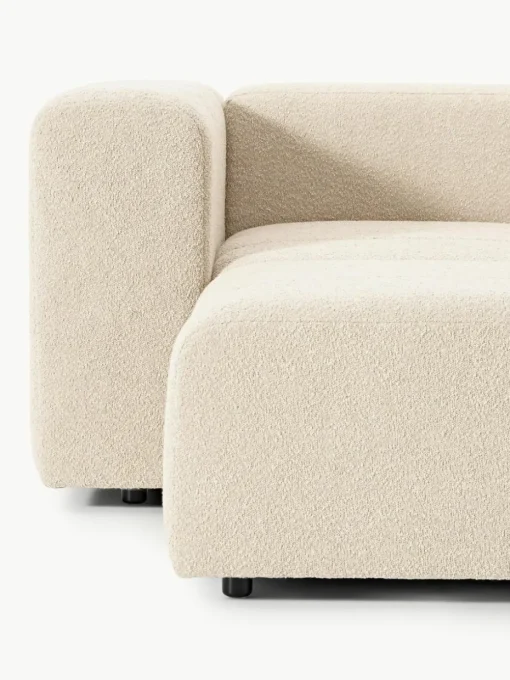 Modulares Bouclé-Sofa Lena (3-Sitzer)