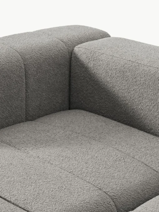 Modulares Bouclé-Sofa Lena (4-Sitzer)