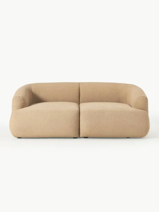 Modulares Bouclé-Sofa Sofia (2-Sitzer)
