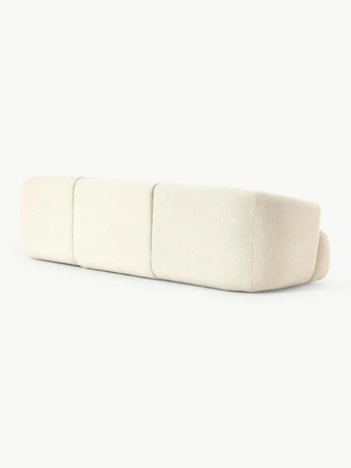 Modulares Bouclé-Sofa Sofia (3-Sitzer)