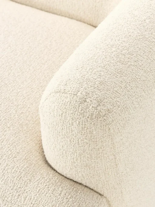 Modulares Bouclé-Sofa Sofia (3-Sitzer)