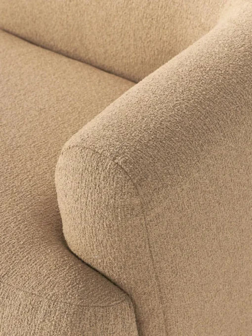 Modulares Bouclé-Sofa Sofia (3-Sitzer)