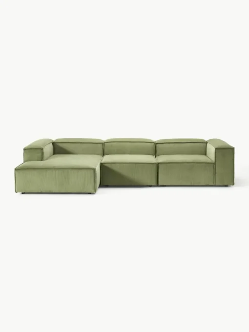Modulares Ecksofa Lennon aus Cord