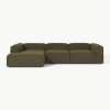 Modulares Ecksofa Lennon aus Bouclé
