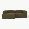 Modulares Ecksofa Lennon aus Bouclé