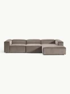 Modulares Ecksofa Lennon aus Cord
