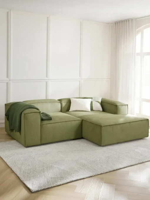 Modulares Ecksofa Lennon aus Cord
