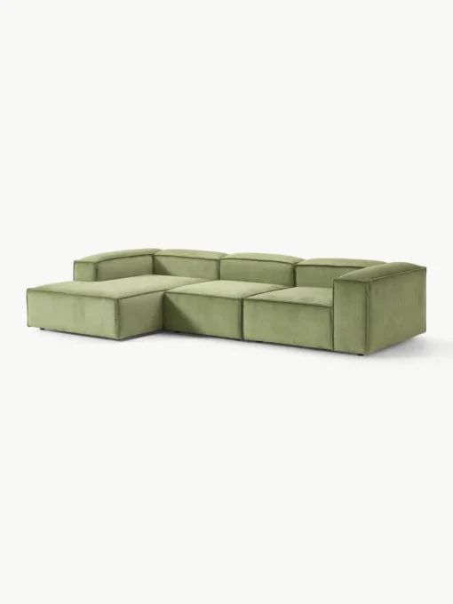 Modulares Ecksofa Lennon aus Cord