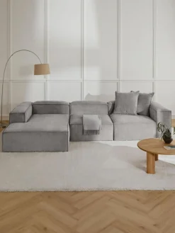 Modulares Ecksofa Lennon aus Cord