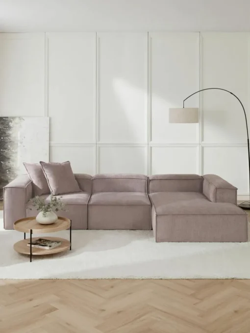 Modulares Ecksofa Lennon aus Cord